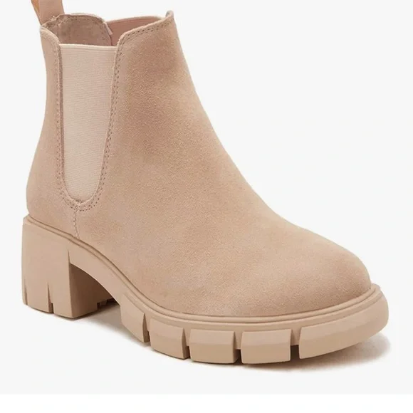 Beige Ankle Boots - Picture 5 of 6